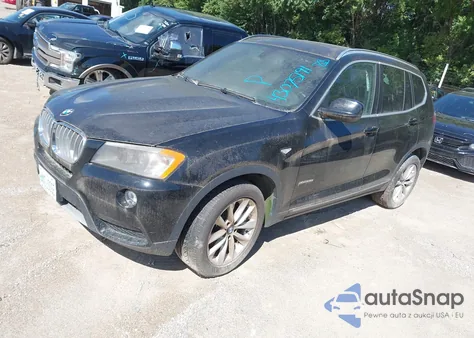 2013 BMW X3 xDrive28I from USA, damaged, VIN 5UXWX9C55D0A16655